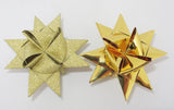 STJERNESTRIMLER GLITTER GULD 15 MM 24 STK