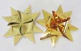STJERNESTRIMLER GLITTER GULD 25 MM 20 STK
