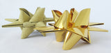 STJERNESTRIMLER GLITTER GULD 25 MM 20 STK