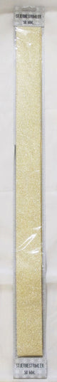 STJERNESTRIMLER GLITTER GULD 50 MM 12 STK