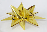 STJERNESTRIMLER GLITTER GULD 50 MM 12 STK