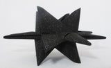 STJERNESTRIMLER GLITTER SORT 25 MM 20 STK