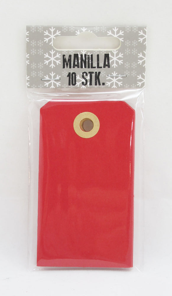 MANILLA RØD 10 STK