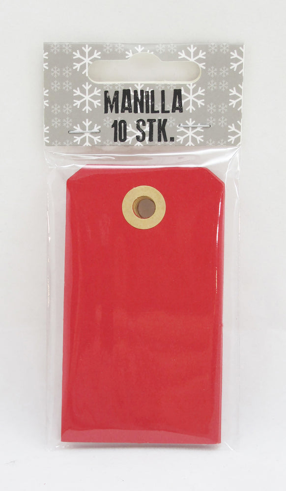 MANILLA RØD 10 STK