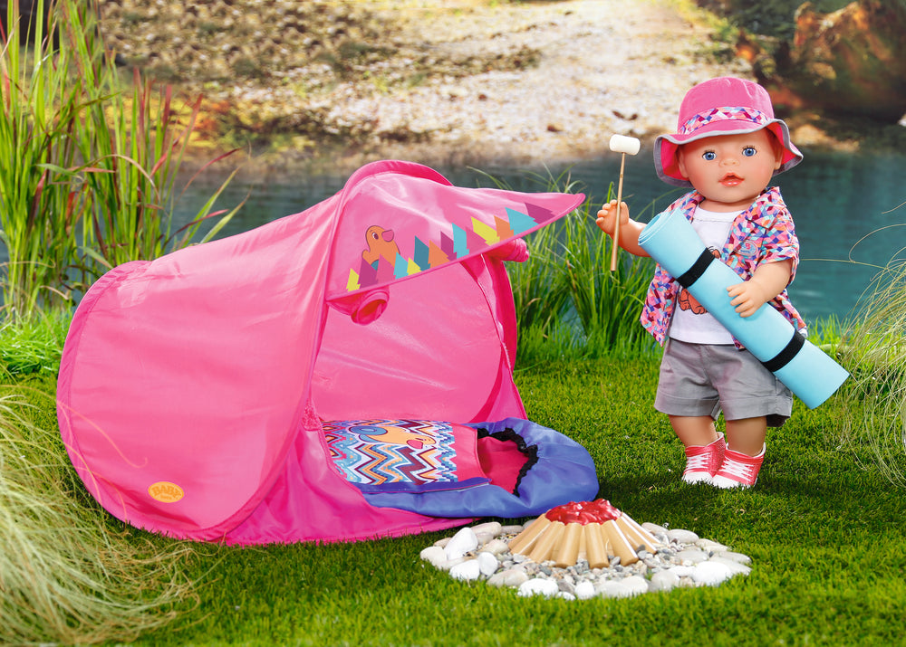 Baby Born play fun camping set