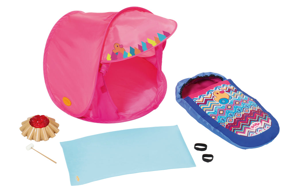 Baby Born play fun camping set