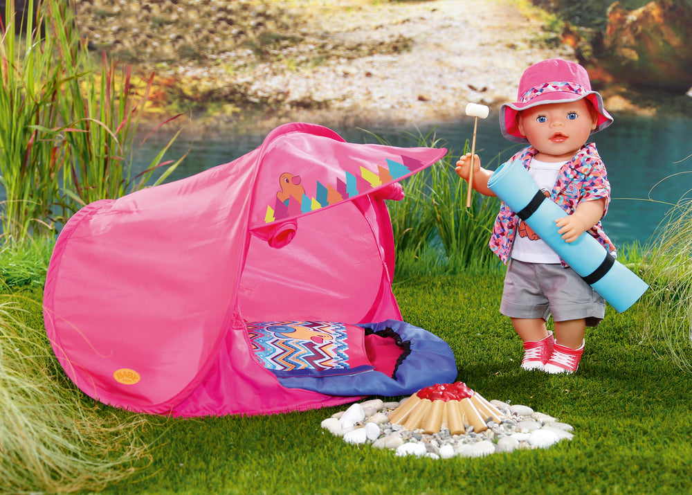 Baby Born play fun camping set