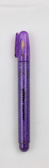 Glitter marker lilla