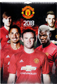 VÆGKALENDER 2018 MANCHESTER UNITED
