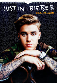 VÆGKALENDER 2018 JUSTIN BIEBER