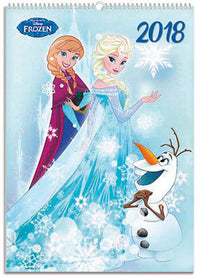 VÆGKALENDER 2018 FROZEN