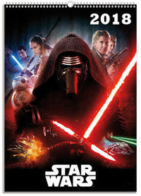 VÆGKALENDER 2018 STAR WARS