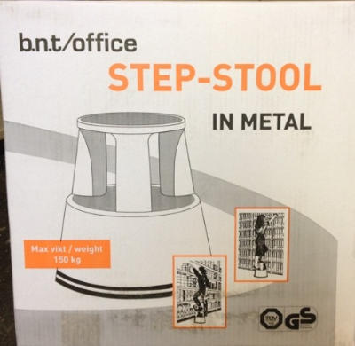 Elefantfod pratic grå metal