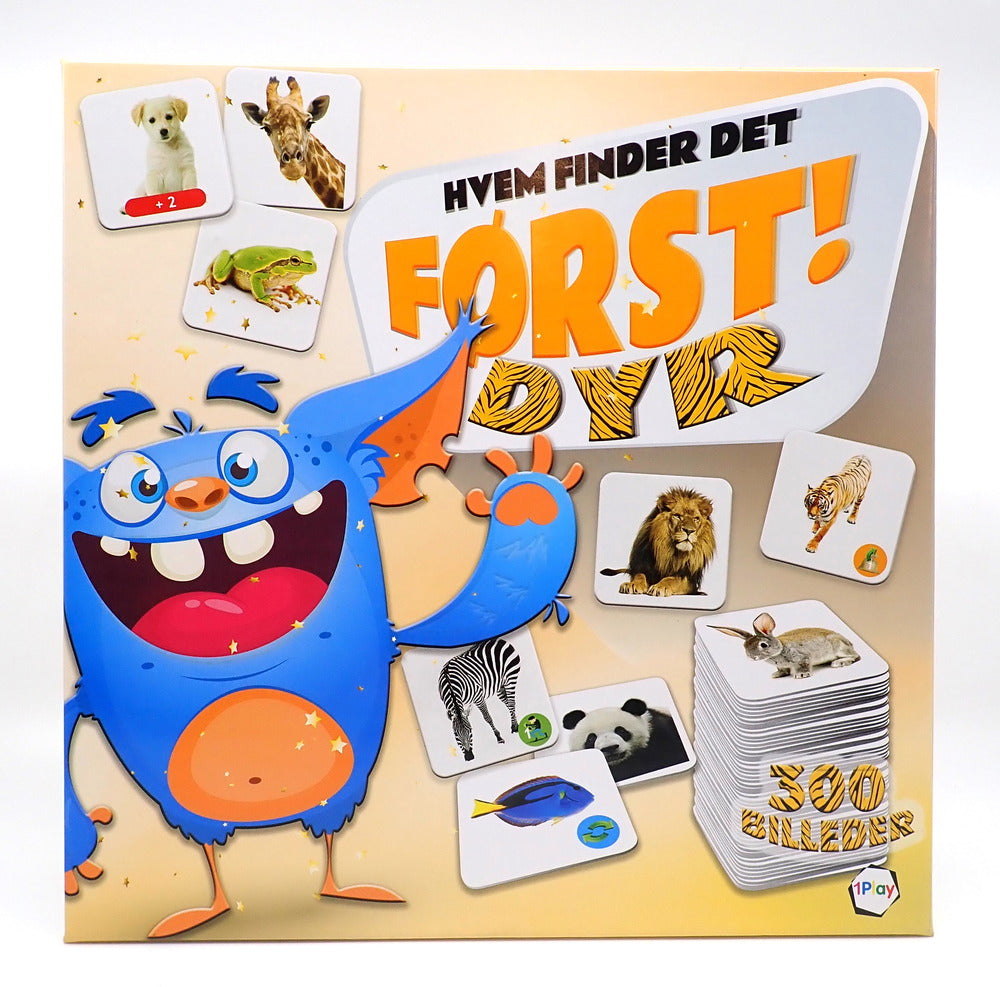HVEM FINDER DET FØRST DYR 300 BRIKKER