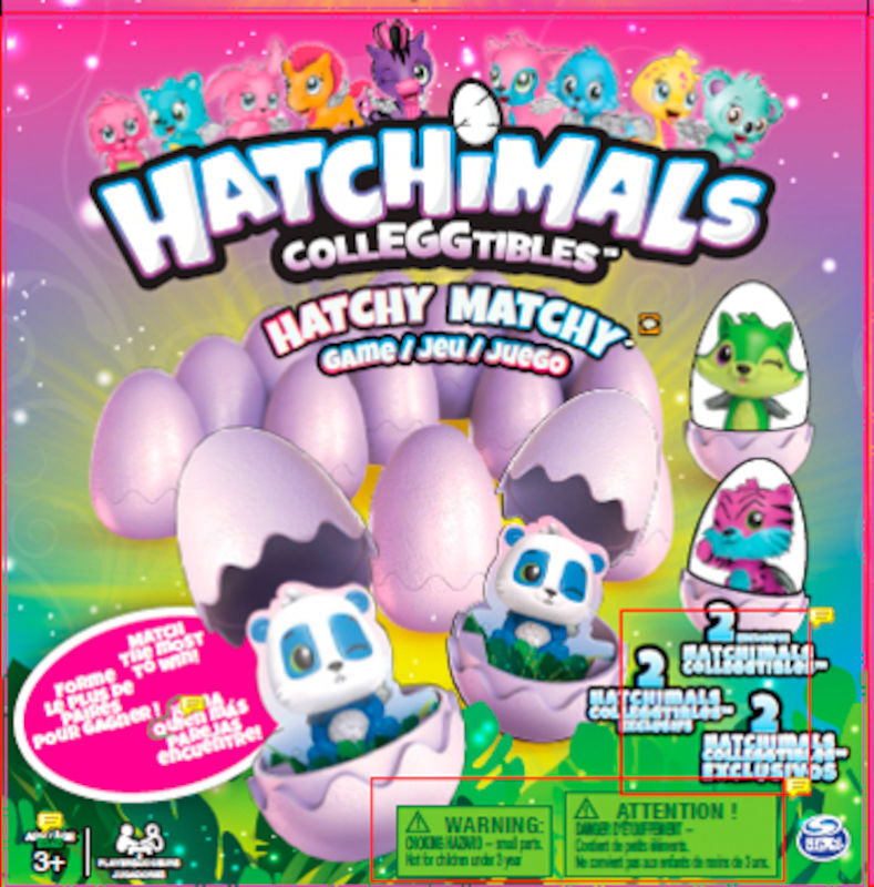 HATCHIMALLS HATCHY MATCHY GAME