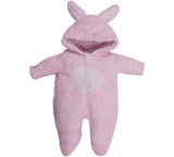 TINY TREASURE PINK COSY BUNNY OUTFIT