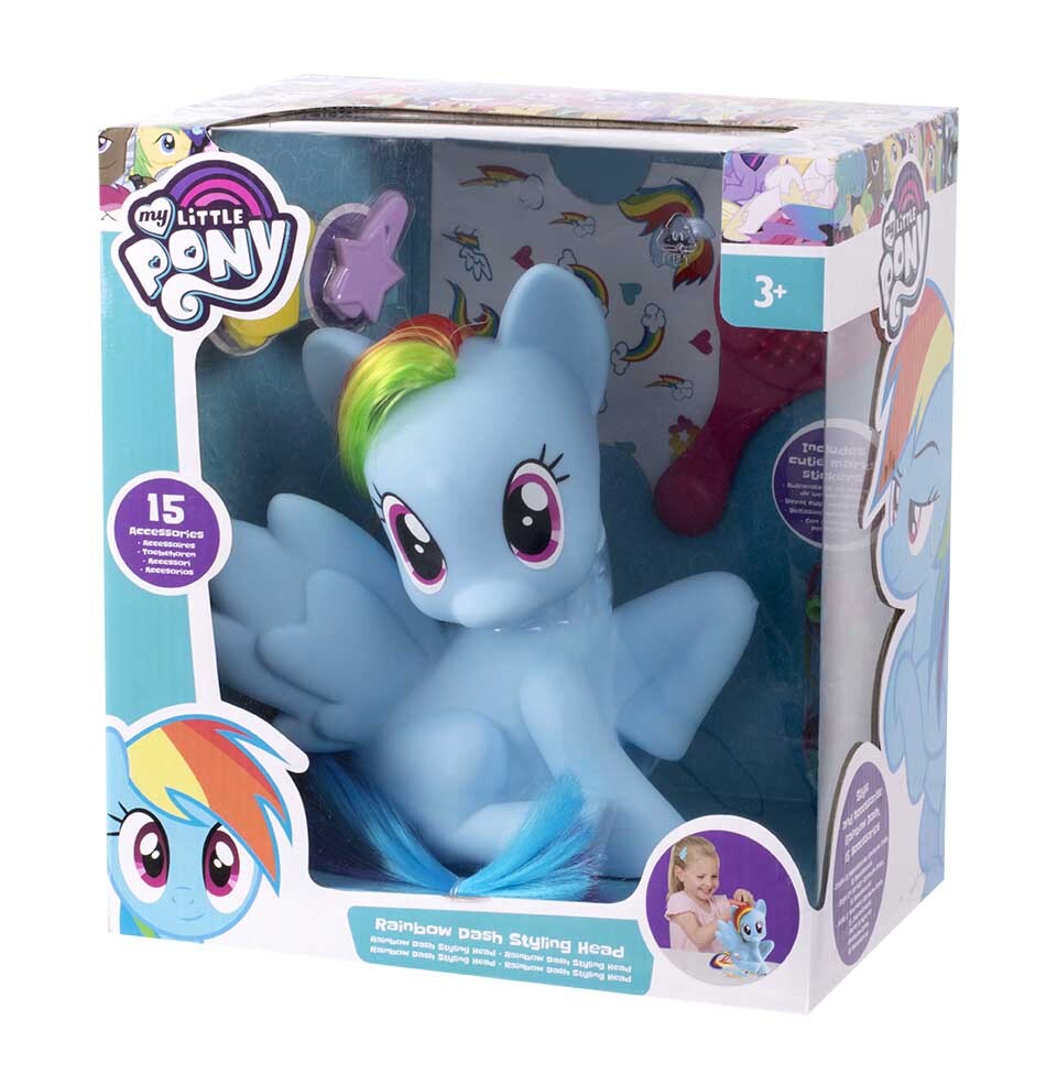 MLP RAINBOW DASH STYLING HEAD