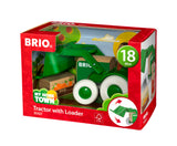 Brio traktor med frontlæsser