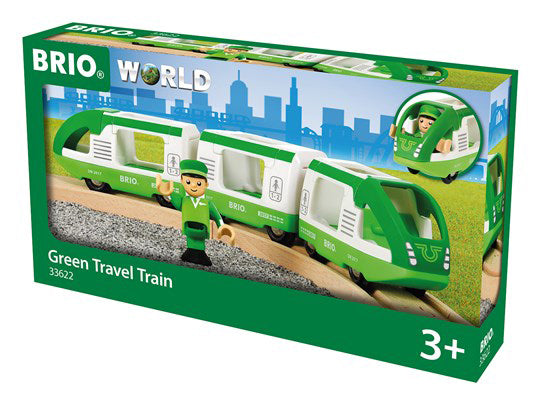 Brio grønt passagertog