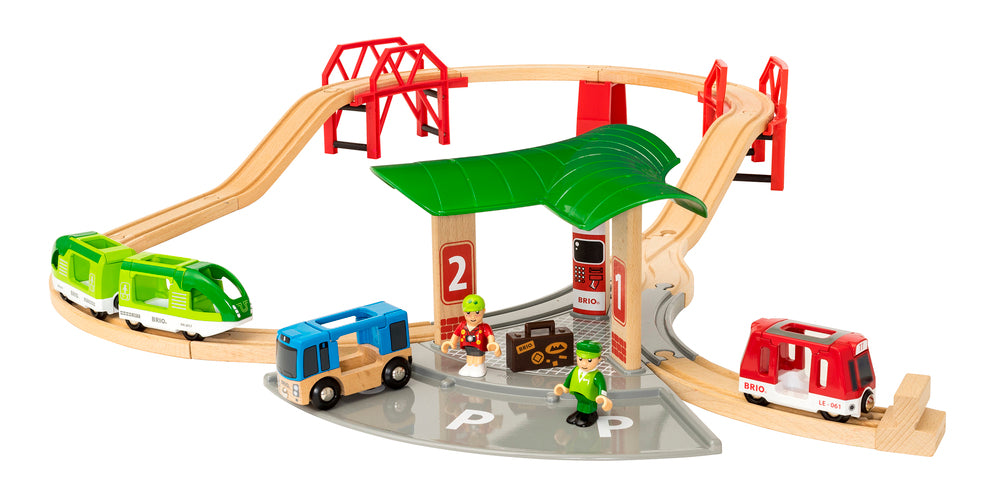 Brio togbane med perron