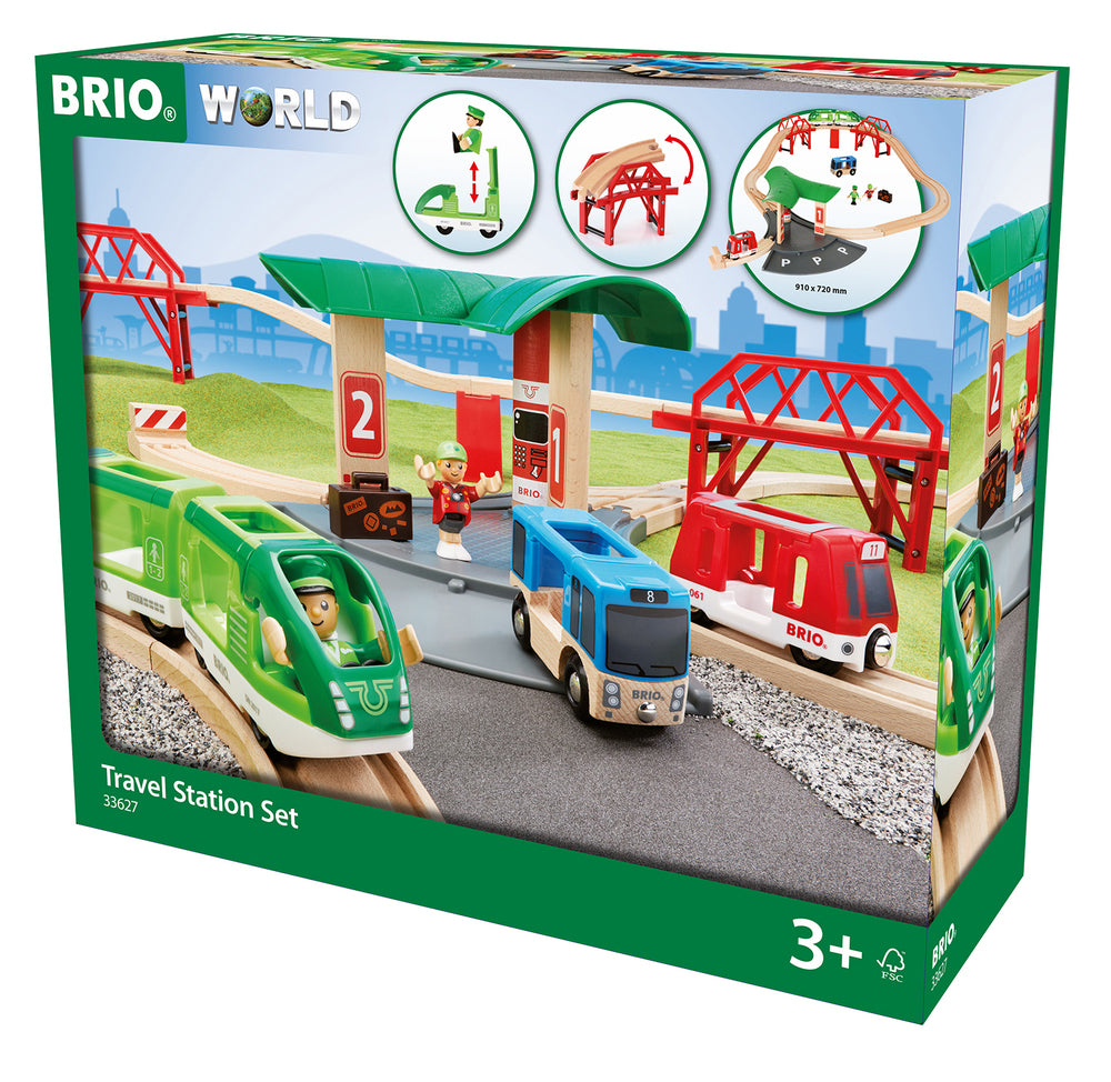 Brio togbane med perron