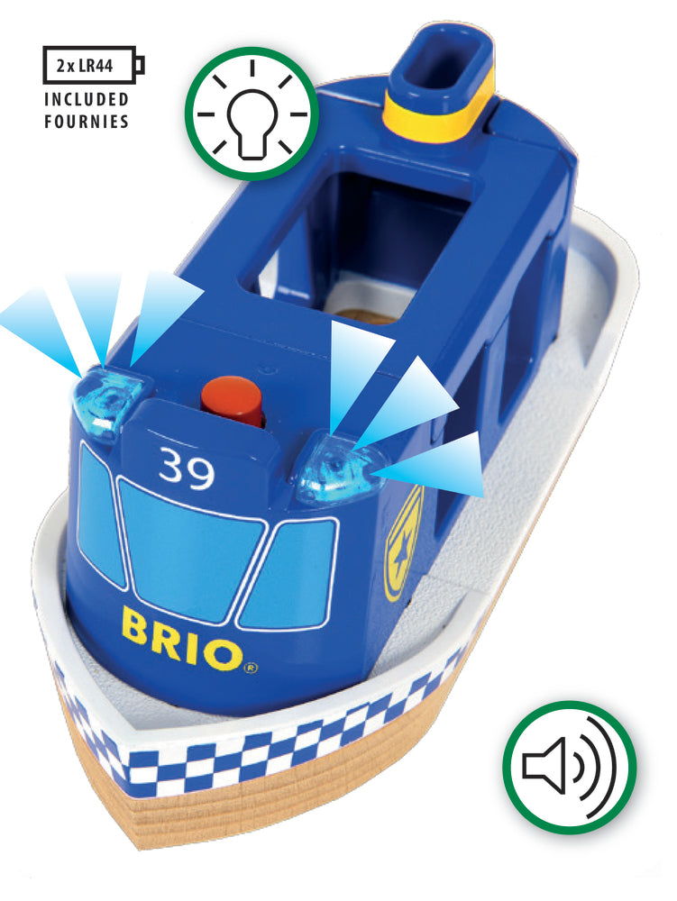 BRIO POLITIBÅD