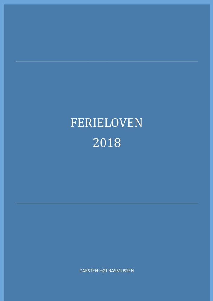 Ferieloven 2016