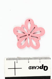 BLOMST DIA 27MM ROSA 20STK