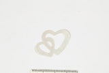 PAILLETTER 31X22MM 10G RÅHVID HJERTER