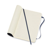 Notesbog Moleskine pocket blå m/192 linjerede ark soft