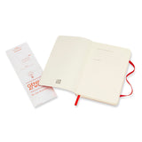 Notesbog Moleskine pocket rød m/192 blanke ark soft cover