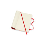 Notesbog Moleskine pocket rød m/192 blanke ark soft cover