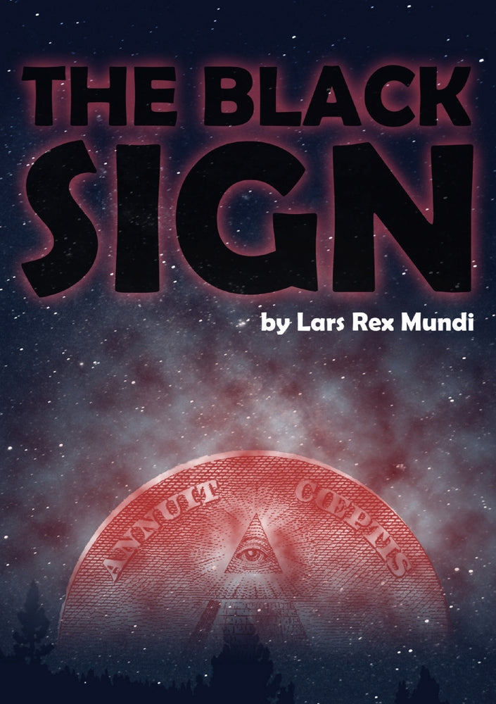 The black sign