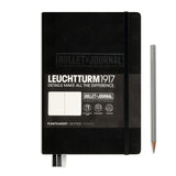 Notesbog bullet journal lt1917 A5 sort