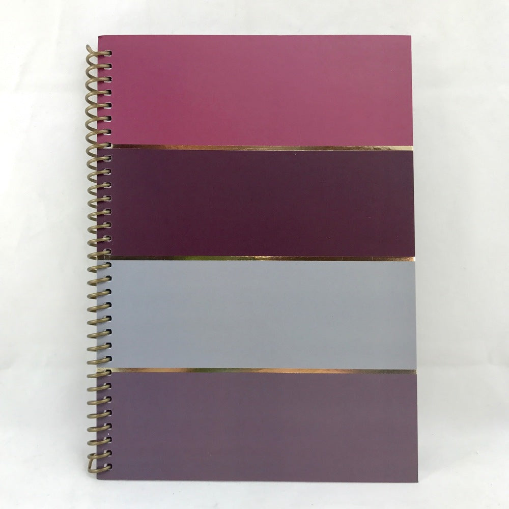 SPIRALBLOK BORDEAUX FOIL A5