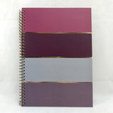 SPIRALBLOK BORDEAUX FOIL A5