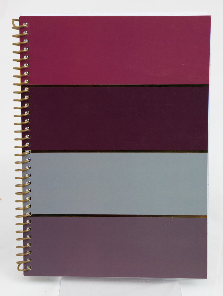SPIRALBLOK BORDEAUX FOIL A5