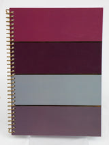 SPIRALBLOK BORDEAUX FOIL A5