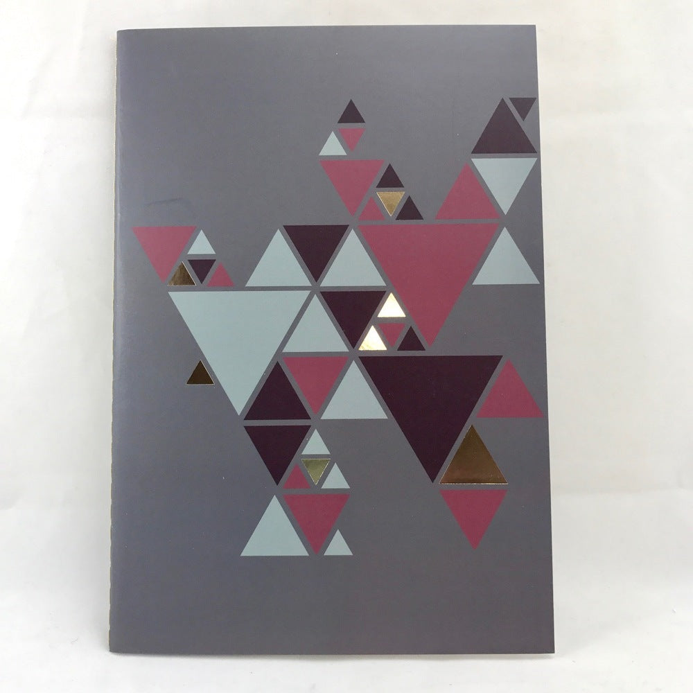KLADDEHÆFTE BORDEAUX  FOIL A5