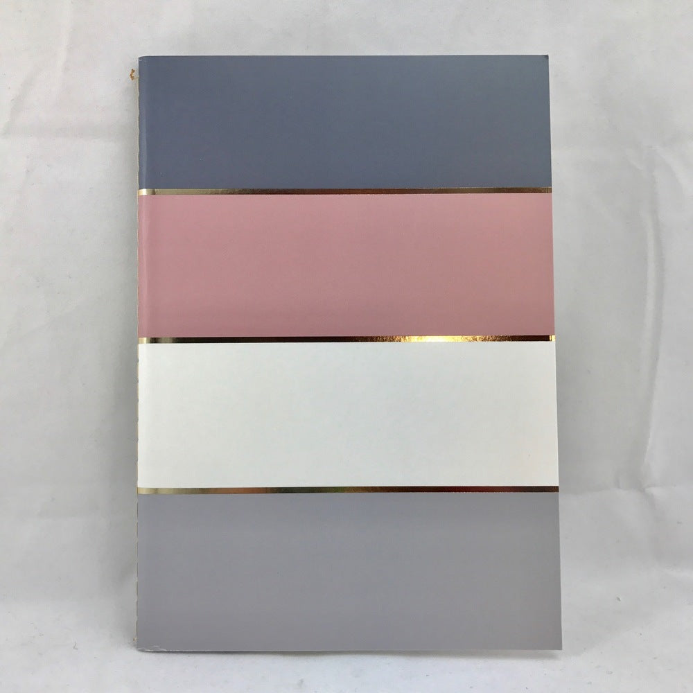 KLADDEHÆFTE ROSA FOIL A5
