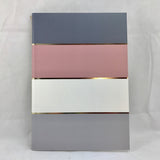 KLADDEHÆFTE ROSA FOIL A5