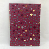 KLADDEHÆFTE BORDEAUX FOIL A6
