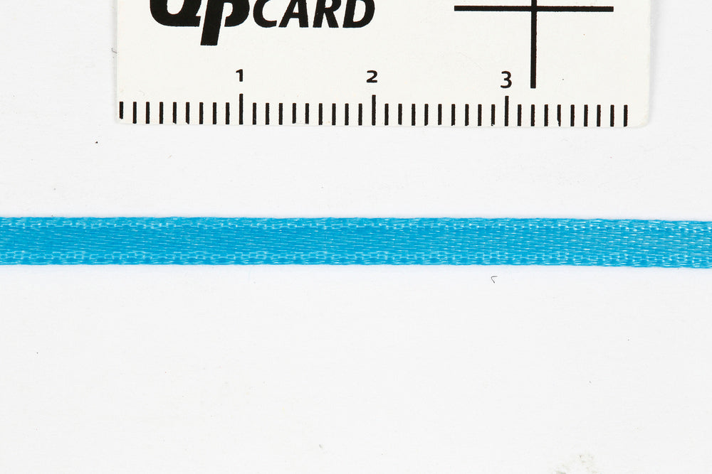 Satinbånd 3mm  15m turkis