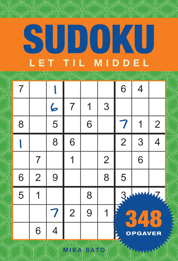 SUDOKU – FRA LET TIL MIDDEL