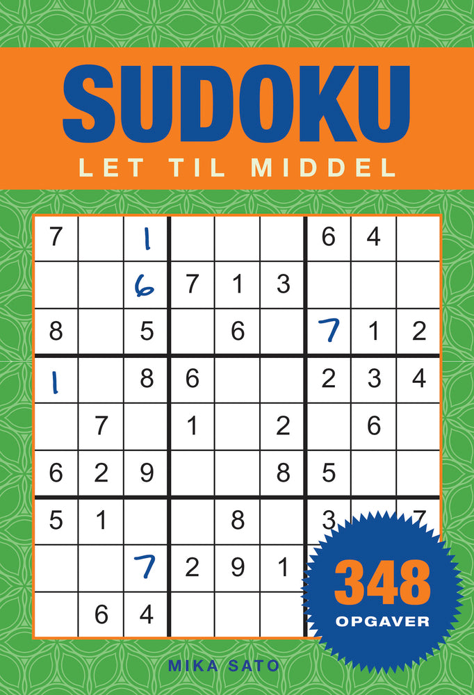 SUDOKU – FRA LET TIL MIDDEL
