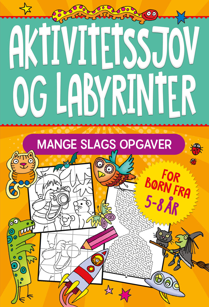 AKTIVITETSSJOV OG LABYRINTER