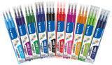 Refill Pilot frixion blå/sort 0.7 mm pakke m/3 stk