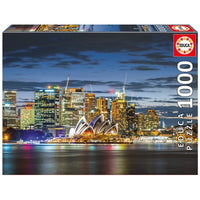 PUSLESPIL SYDNEY CITY TWILIGHT 1000 BRIKKER