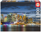 PUSLESPIL SYDNEY CITY TWILIGHT 1000 BRIKKER