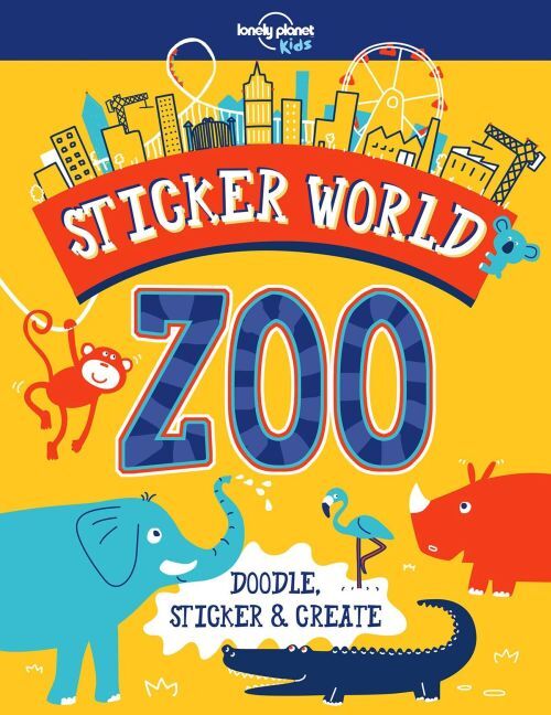 Sticker World: Zoo : Doodle, Sticker & Create